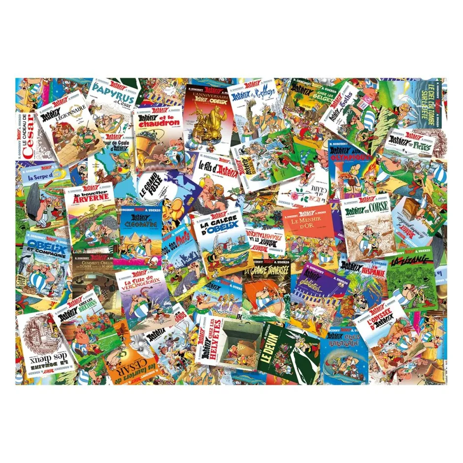 Puzzle 1000 pièces Les albums d'Astérix - Collection Mes héros^Nathan New