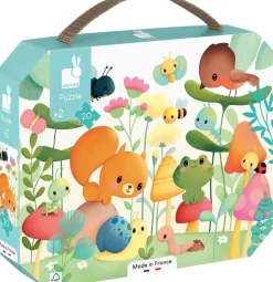 Puzzle 20 pièces les compagnons du jardin^Janod