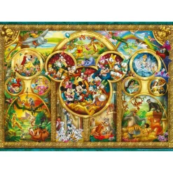 Puzzle 1000 pièces Les plus beaux thèmes Disney^Ravensburger Best