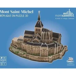 Puzzle 3D 125 pièces Mont Saint Michel^Megableu Sale
