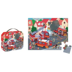 Puzzle pompiers 24 pièces^Janod