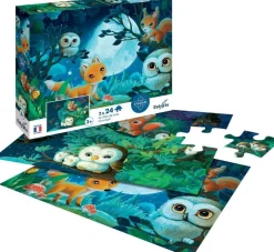 Puzzle 2x24 pièces Au clair de lune^Sentosphu00e8re Discount