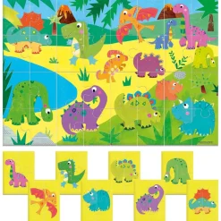 Puzzles dinosaures^Headu Online