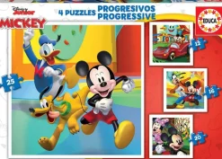 Puzzles Progressifs Mickey -^Educa Borras Clearance