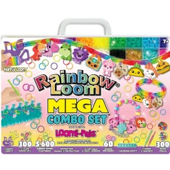 Rainbow loom Mega combo loomipals^Bandai Discount