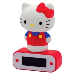 Reveil Lumineux Hello Kitty Avec Alarme Et Lumière^Teknofun Online