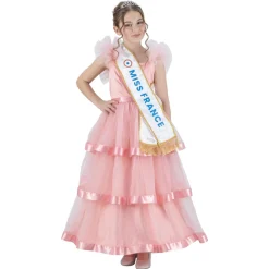 Robe Miss France Rose - 116 cm 6 ans^ Sale