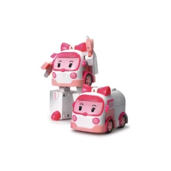 Robocar Véhicule transformable - Ambre^Silverlit Hot