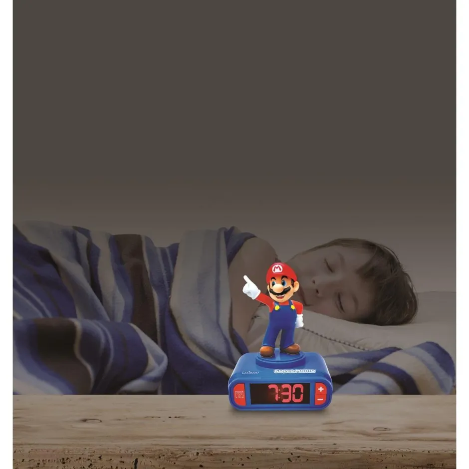 Réveil Super Mario avec Effets Sonores^Lexibook Sale