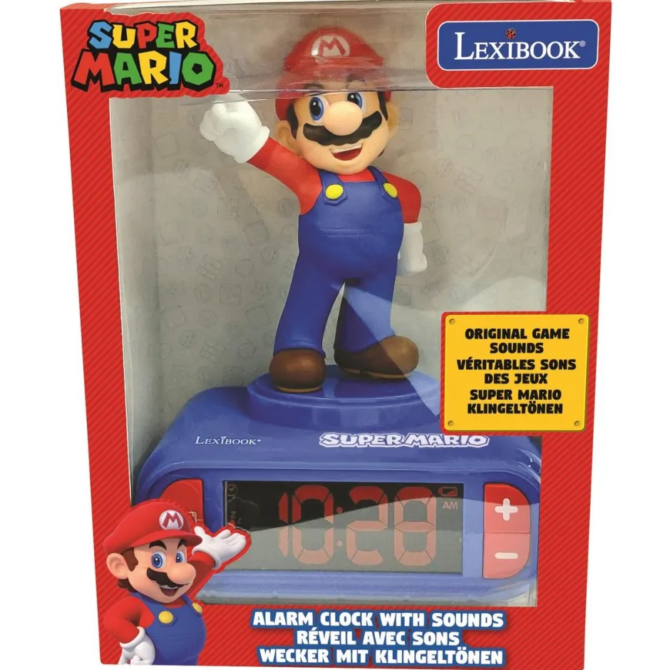 Réveil Super Mario avec Effets Sonores^Lexibook Sale
