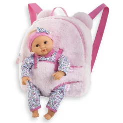 Sac à dos porte-poupon en peluche^Corolle Hot