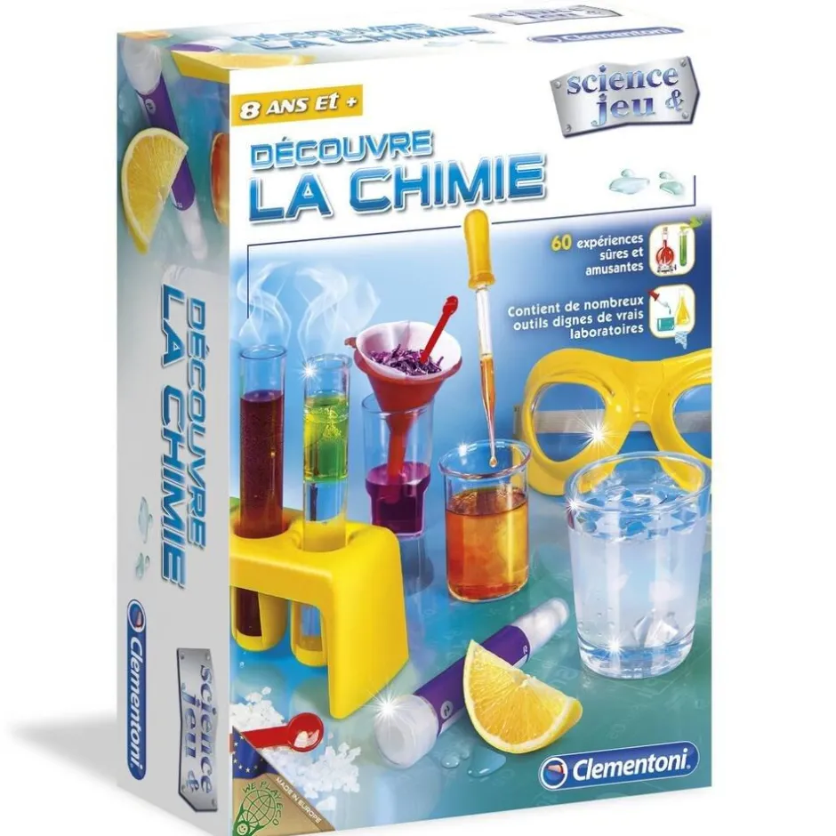 Science & Jeu - Découvre La Chimie - Laboratoire De 50 Expériences^Clementoni Clearance