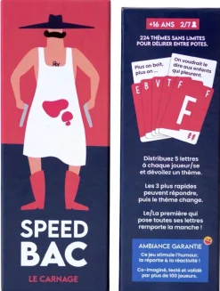 Speed Bac Rouge - Petit Bac pour les plus grands^PIXIE GAMES Best