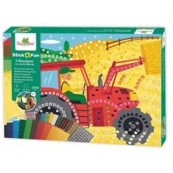 Stickn & Fun 5 mosaiques La vie à la ferme^Au Sycomore Online