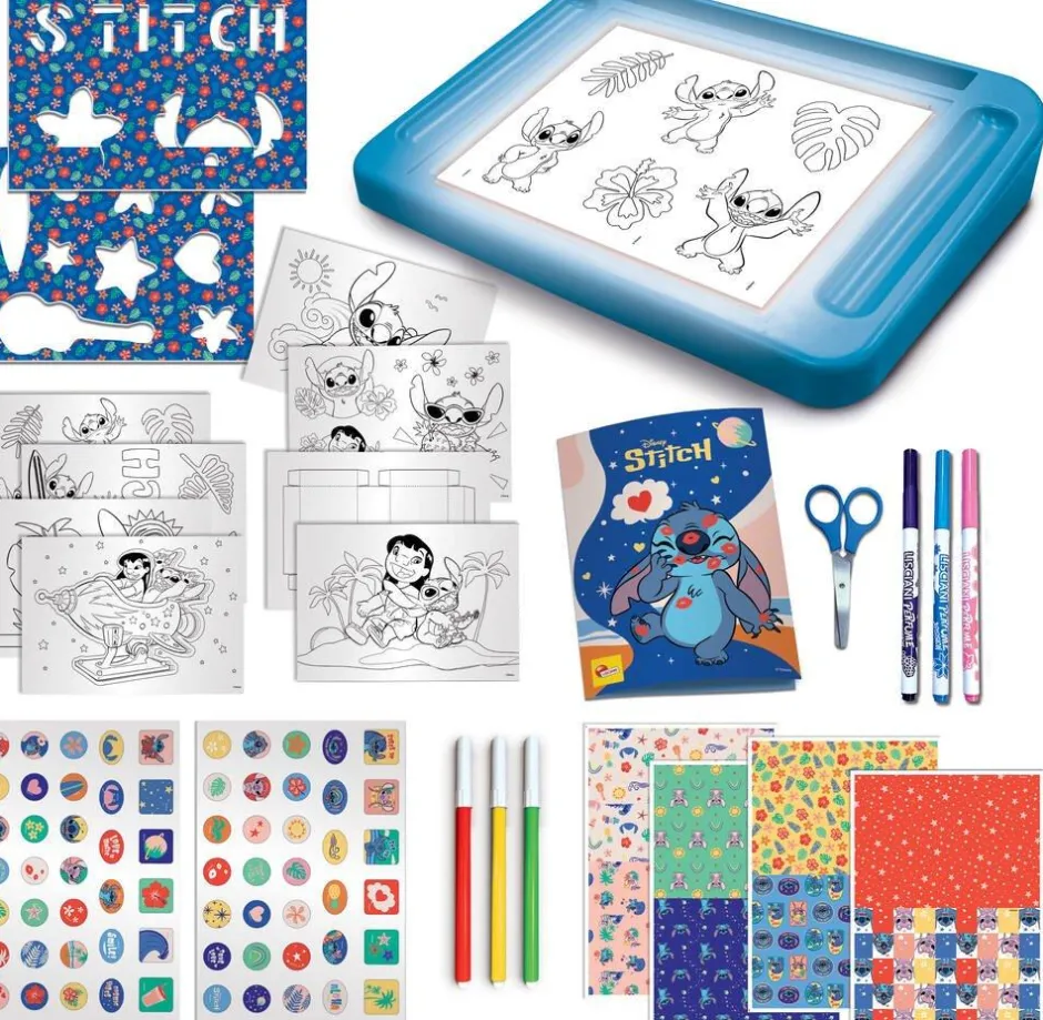 Stitch - École De Dessins Avec Table Lumineuse^Varta Best