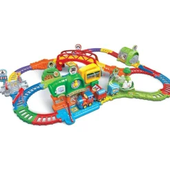 Super circuit train éducatif et Adam le train marchand Tut Tut Bolides^VTech Best