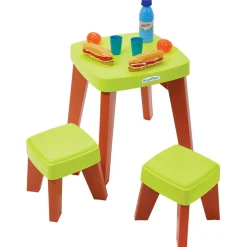 Table de pique-nique avec 2 tabourets^Ecoiffier Hot