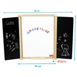 Tableau triptyque des écoliers^Jeujura New