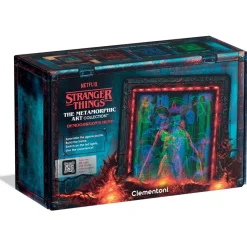 The Metamorphic Art Collection - Stranger Things - Cadre lumineux Démogorgon^Clementoni Hot