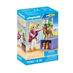 Toiletteuse avec caniche et accessoires My Life 71747^Playmobil Best