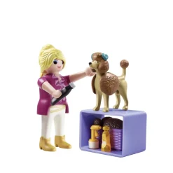 Toiletteuse avec caniche et accessoires My Life 71747^Playmobil Best