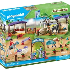 Tournoi d'équitation Country 70871^Playmobil Discount
