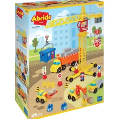 Travaux Publics + Grue Abrick^Ecoiffier Discount