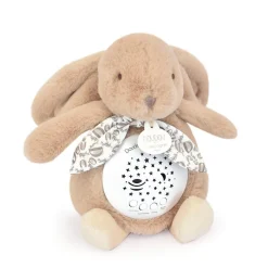 Veilleuse musicale projection beige sable - Lapin Doudou^Doudou et Compagnie Best